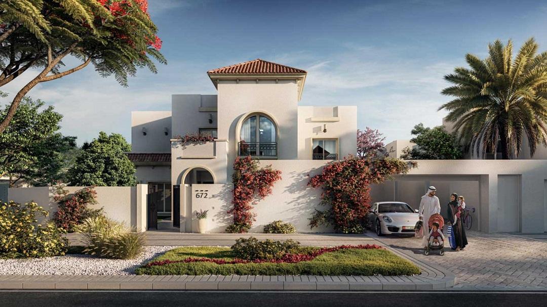 Fay Alreeman villa interior living room – Al Shamkha, Abu Dhabi